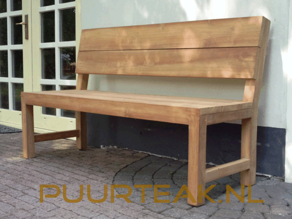 Detecteerbaar Bloesem voldoende Parkbank Teak Napoli 150 - Tennisbank.nl - parkbank - tuinbank - tennisbank